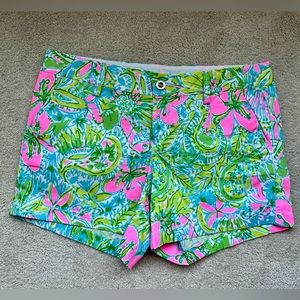 NWT Lilly Pulitzer Callahan Short in Coconut Jungle Size 12